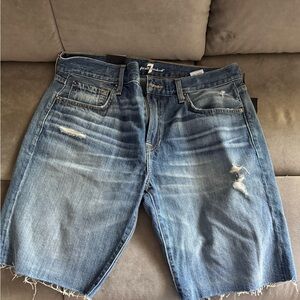 Women’s Blue Denim Shorts